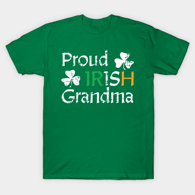 Proud Irish Grandma T-Shirt by mccreative